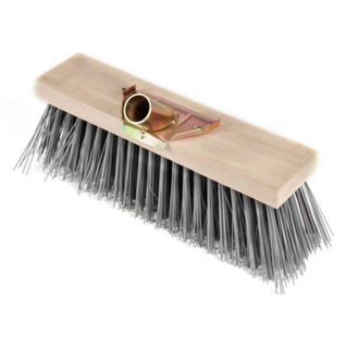 Tête De Balai En Bois "cantonnier" 32cm Naturel