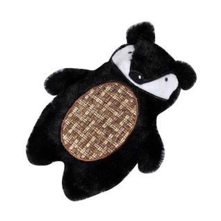 Jouet Pour Chien Sonore "prunelle Le Blaireau" 28cm Noir