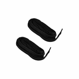 Paire De Lacets Pour Chaussures "plats" 120cm Noir