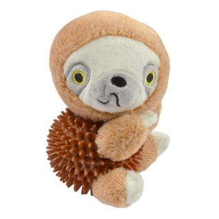 Jouet Pour Chien Sonore "josé Le Paresseux" 16cm Marron