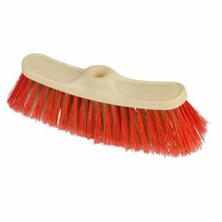 Tête De Balai "gondole" 30cm Rouge et Beige