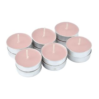 Lot De 12 Bougies Chauffe-plat "essentiel Ii" 3,5cm Cerisier En Fleurs