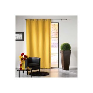 Rideau Occultant "mezzo" 140x240cm Jaune