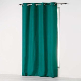 Rideau à Oeillets "absolu" 140x260cm Émeraude