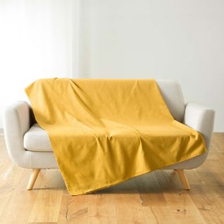 Plaid En Polycoton Curry 220x240