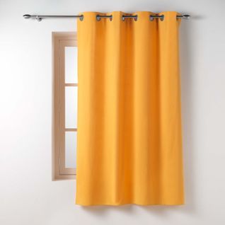 Rideau à Oeillets "twily" 135x180cm Jaune