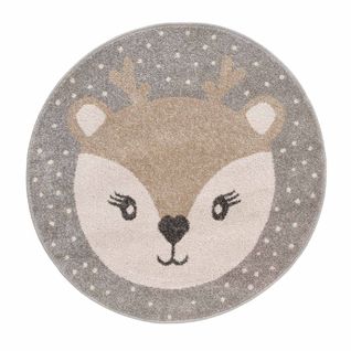 Tapis Enfant Rond Faon Bambi 100
