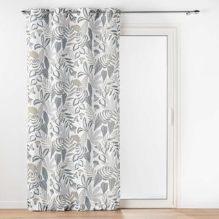 Rideau à Oeillets Imprimé "tilda" 140x280cm Blanc