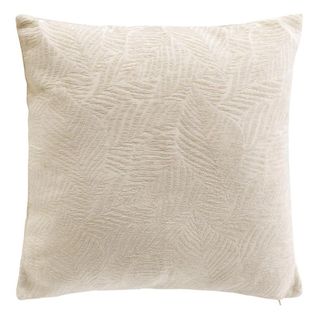 Housse De Coussin Jacquard "vivo" 40x40cm Naturel