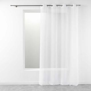 Voilage 140x240 cm TELMA Blanc