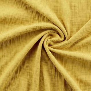 Parure De Lit Gaze De Coton Angelia Jaune 240x220