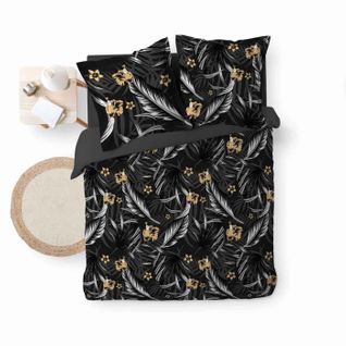 Parure De Lit 3 Pièces "parador" 260x240cm Noir