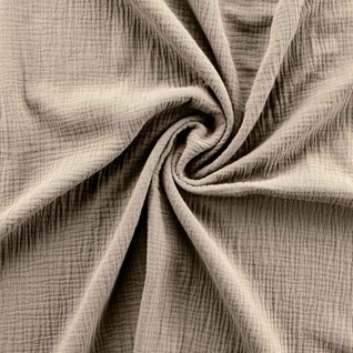 Parure De Lit Gaze De Coton Angelia Sable 240x220 Cm