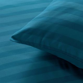 Parure De Lit Cleo Bleu Nuit 240x220 Cm