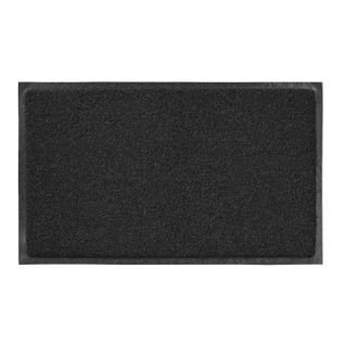 Tapis D'entrée Spaghetti "yoni" 45x75cm Noir