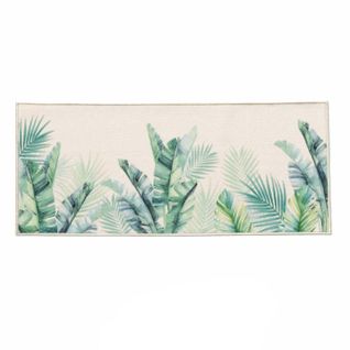 Tapis Déco Imprimé "native" 50x120cm Vert