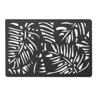 Set De Table Avec Paillettes "lena" 30x45cm Noir