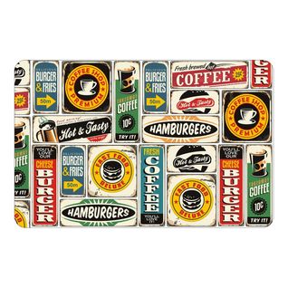 Set De Table Imprimé "americano" 28x44cm Multicolore