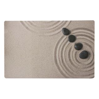 Set De Table Imprimé "zenir" 28x44cm Taupe