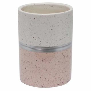 Gobelet Salle De Bain Design "skyline" 10cm Rose