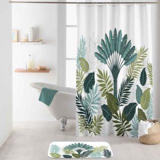 Rideau De Douche "panazio" 180x200cm Vert