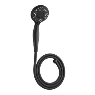 Ensemble De Douche 3 Fonctions "hydro" 22cm Noir