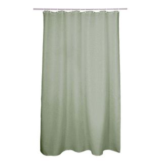 Rideau De Douche Uni "vitamine" 180x200cm Sauge