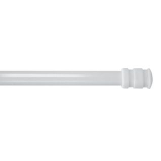 Tringle Extensible Ovale "nopo" 80-140cm Blanc