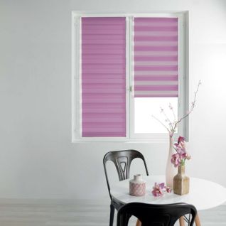 Store Enrouleur Jour Nuit "daynight" 90x180cm Violet