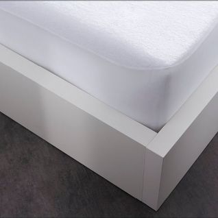 Protège Matelas Imperméable Été Hiver Blanc