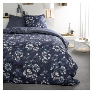 Parure De Lit Coton 2 Personnes Imprimé Floral Sunshine