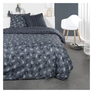 Parure De Lit 2 Personnes Imprimé Floral Coton Sunshine Casey