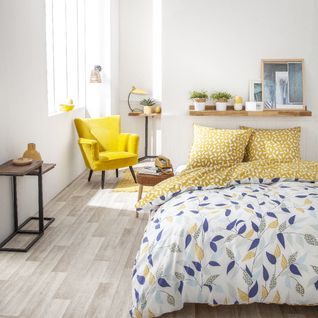Parure De Lit 2 Personnes - Sunshine 8.58 - 220 X 240 Cm - 100% Coton Imprimé