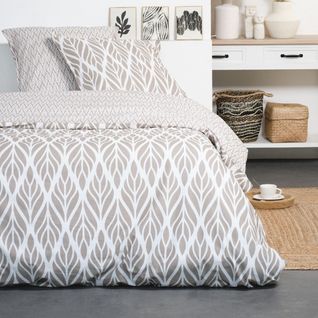 Parure De Lit Coton 2 Personnes Imprimé Floral Sunshine Lison