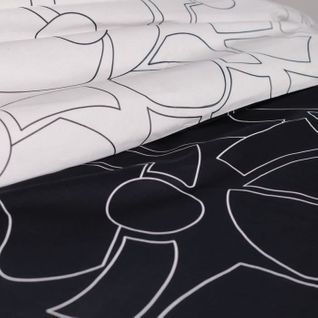 Parure De Lit 2 Personnes - Sunshine 13.6 - 220 X 240 Cm - 100% Coton Imprimé