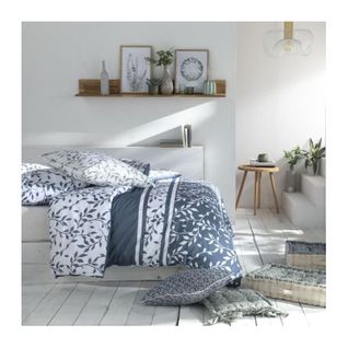 Parure De Lit   Flower Garden  220x240 Cm  2 Personnes  Coton Imprimé Floral