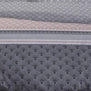 Parure De Lit 2 Personnes - Sunshine 15.36 - 220 X 240 Cm - 100% Coton Imprimé