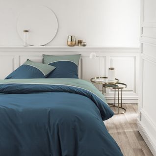 Parure De Lit 2 Personnes Coton Prestige Vert