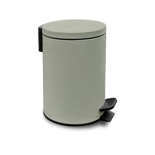 Poubelle 3l Avec Pédale Métal Bathroom Vert