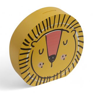 Tirelire Enfant Forme Lion Le Roi De La Jungle Ocre