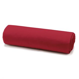 Drap Housse Pomme D'amour - 100% Coton 57 Fils - 140 X 190 Cm - Rouge
