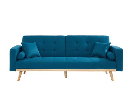 Canapé Kelly Droit Bleu Convertible
