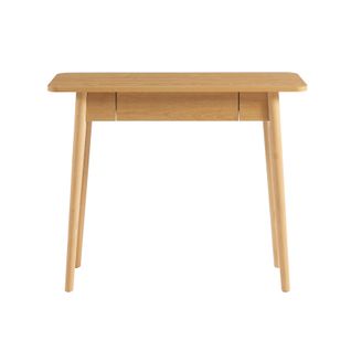 Console Solenn Effet Chêne 1 Tiroir 100cm