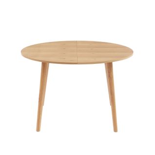 Table Extensible Oracle Placage Chêne 120 à 160cm