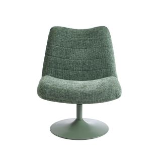 Fauteuil Rotatif Antea Tissu Vert