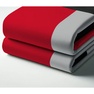Drap Plat Coton Trio Rouge - 270 X 300 cm