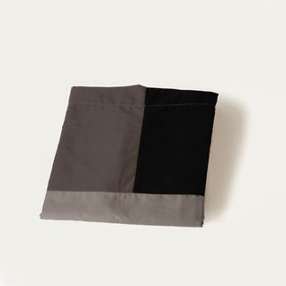 Drap Plat Coton Trio Noir - 240 X 300 cm