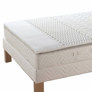 Surmatelas En Mousse À Mémoire De Forme 90x190 cm 5 Zones Perform Sélenia