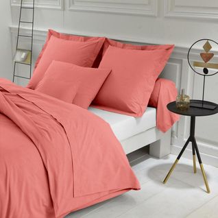 Housse de couette polycoton TERTIO® Pêche - 200 X 200 cm