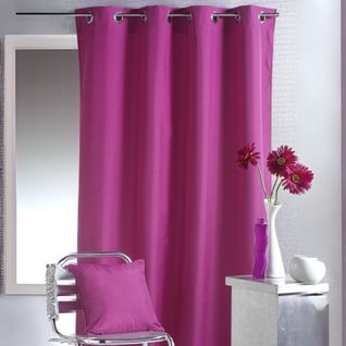 Rideau D'ameublement Uni Extérieur - 140x260 Cm - Fuchsia
